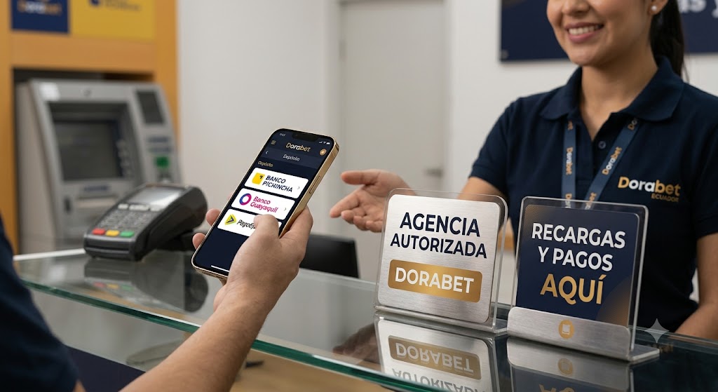 Opciones de depósito con Banco Guayaquil y redes de efectivo en Dorabet